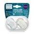 Ultra Air Pacifier Night 2 Pack - 0-6M - Fly/Dream