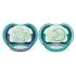 Ultra Air Pacifier Night 2 Pack - 6-18M - Star/Moon
