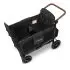 W4 LUXE Premium Quad Stroller - Volcanic Black