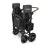 W4 LUXE Premium Quad Stroller - Volcanic Black