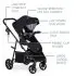 Willow Brook Travel System - Onyx Glacier