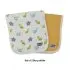 Muslin Burp Cloth Set - Yellow - 2 pack