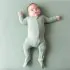 Zippered Footie  - Thyme