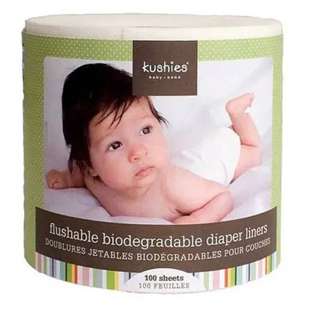 Flushable Biodegradable Diaper Liners L545