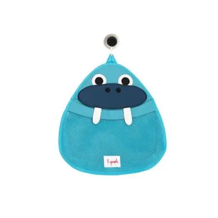 Bath Storage Blue Walrus