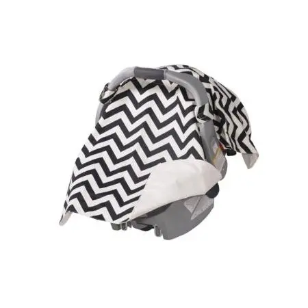 Infant Car Seat Veil with Shade