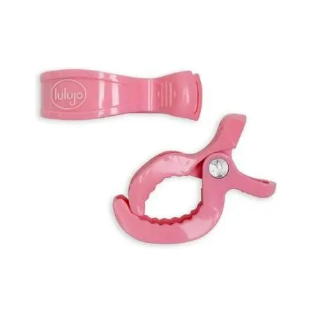 Stroller Clip 2 Pack Pink