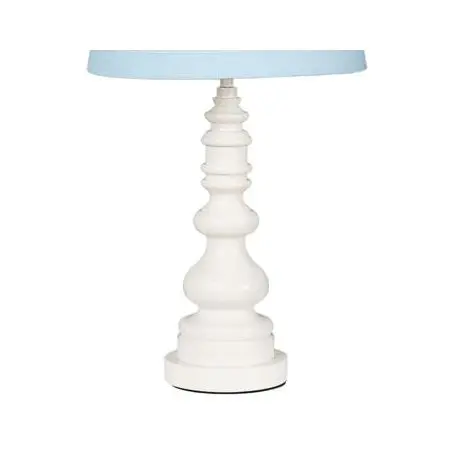 Spindle Lamp Base White 508006