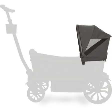 Retractable Canopy Black