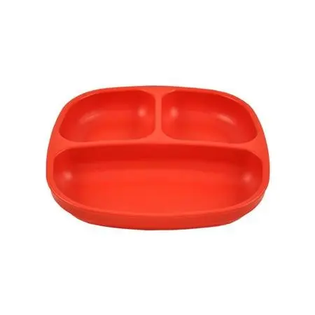 Divided Plate Red