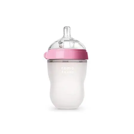 Baby Bottle Pink 8 oz