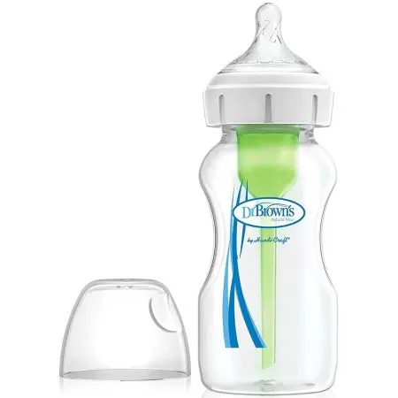 Options Wide Neck Plastic Bottle 9oz WB91600-P4