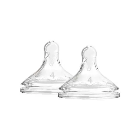 Options Wide Neck Level 4 Nipple 2 Pack WN4201-P3