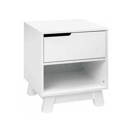 Hudson Nightstand with USB Port White