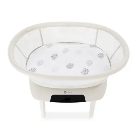 4moms Mamaroo Sleep Sheet - White/Crosshatch