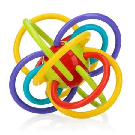 Nuby	 Lots-a-Loops Teether	536803 627972536803 Tjskids.com
