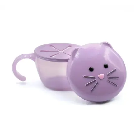 Melii	 Snack Container with Finger Trap - Cat	18500 790693185008 Tjskids.com 

