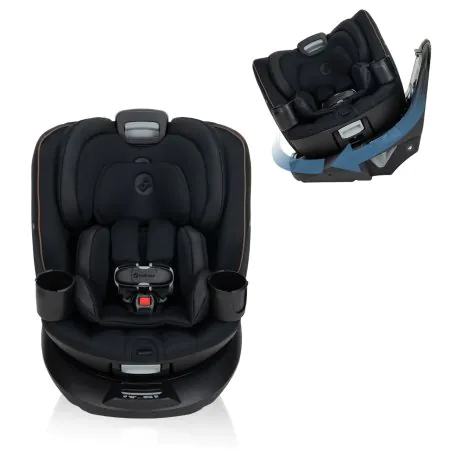 Andi 360 Rotating All-in-One Convertible Car Seat Designer Black