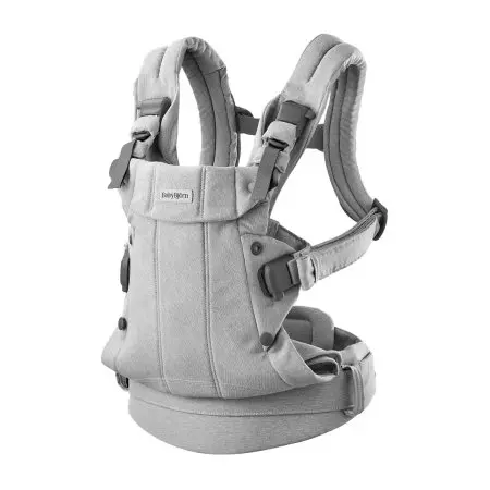 Babybjorn Baby Carrier Harmony Woven Melange Light Gray