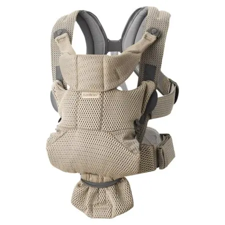 BabyBjorn Baby Carrier Free 3D Mesh - Grey Beige