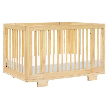 Babyletto 8 in 1 Convertible Crib with All Stages Conversion Kit - Natural 