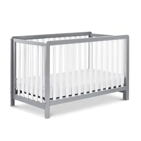 Carters Colby 4-in-1 Low Profile Convertible Crib - Grey White