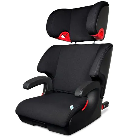 Clek Oobr Booster Seat - railroad Zip
