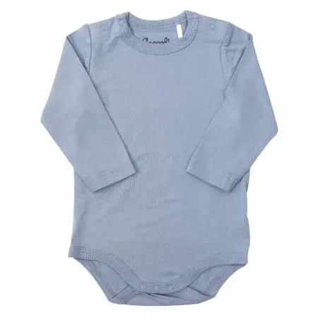 Coccoli Body Suit Long Sleeve - Steel Blue