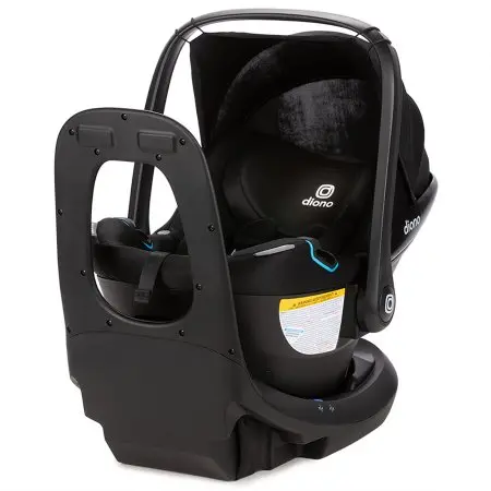 Diono LiteClik 30 RXT SafePlus Infant Car Seat and Bas - Black Storm