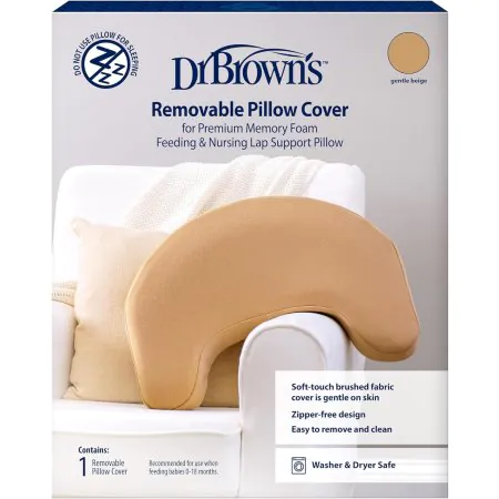 Dr Browns Washable Cover for Lap Support Pillow - Gentle Beige