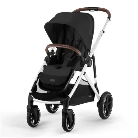 Cybex eGazelle S - Silver Frame with Moon Black Seat	524000553 Tjskids.com