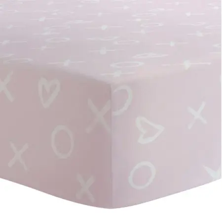 Kushies	Flannel Playpen Fitted Sheet - Pink XO S345-634	64408629690 Tjskids.com