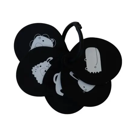 Loulou Lollipop	Flashcards Fruits BW	FCS-BW 825754033223 Tjskids.com
