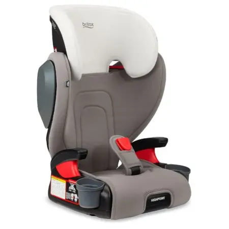 Britax HighPoint 2-Stage Booster - Safewash - Grey Ombre E1C253D 652182742584 Tjskids.com