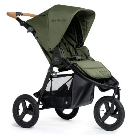 Bumbleride Indie Single Stroller - Olive 2024	I-875VE 850053131158 Tjskids.com