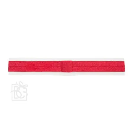  Skinny Elastic Headband  - Red 