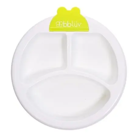 Plato Warm Feeding Plate - Lime