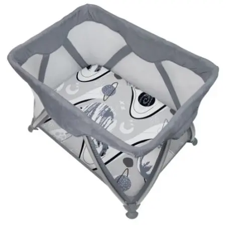 Percale Dream Playard Sheet - Space Blues