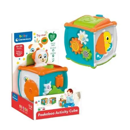 Peek-a-boo Activity Cube