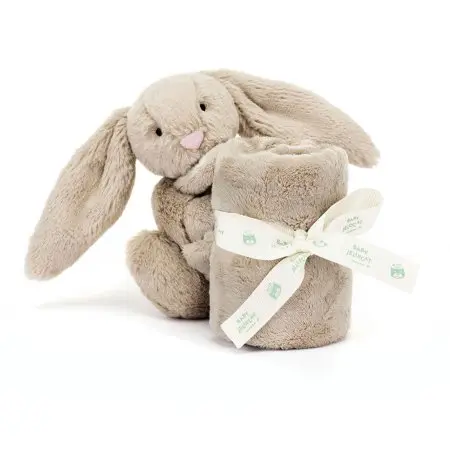 Jellycat Bashful Beige Bunny Soother (RECYCLED FIBERS)