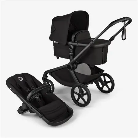 Bugaboo Kangaroo Complete Black/Midnight Black 100280022	871744714862 Tjskids.com