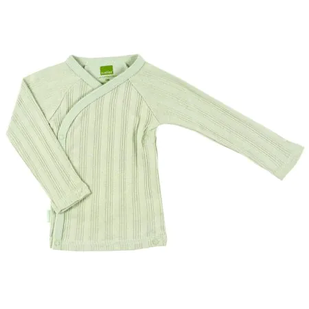 Kushies Wrap Long Sleeve T Shirt Sage