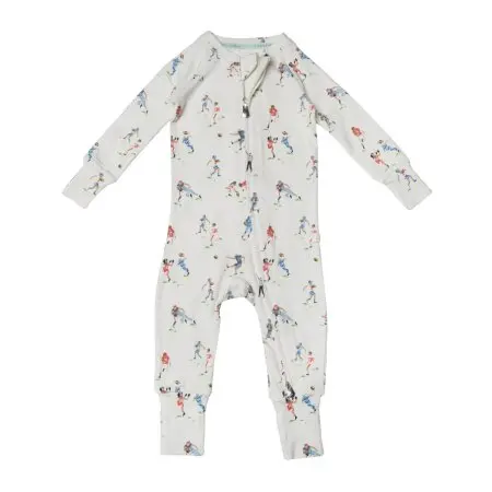 Loulou Lollipop Sleeper Tencel - Football