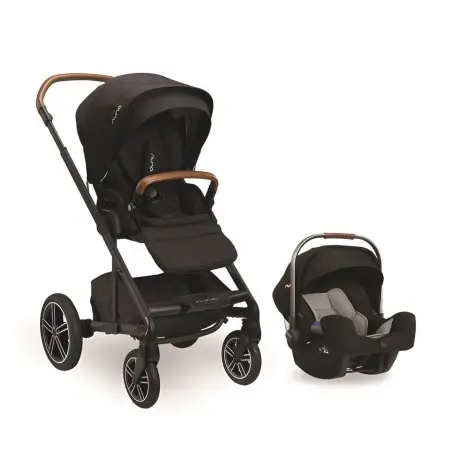 Nuna Mixx Next + Pipa Travel System - Caviar BUMXCSCV Tjskids.com