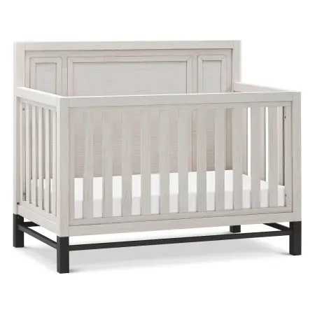Monogram by Namesake Newbern 4-in-1 Convertible Crib - White Dirftwood