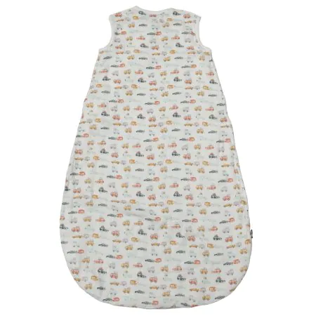 Loulou Lollipop Muslin Lightweight 0-6m Sleep Bag 0.5 TOG - Camper Vans BA9003U.CPV.7 825754037146 Tjskids.com