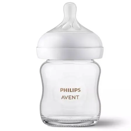 Philips Avent Natural Glass Baby Bottle 4oz