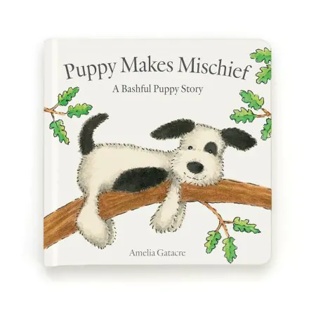 Jellycat Puppy Makes Mischief Book	BK4PM	670983093988 Tjskids.com