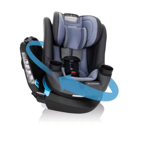 Evenflo REO by Revolve360 Rotational Convertible Car Seat - Brookline CS260212521C	32884208616 Tjskids.com