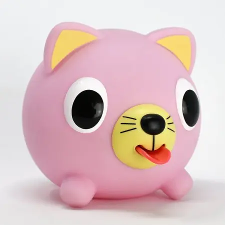 Sankyo Toys Jabber Ball - Pink Cat